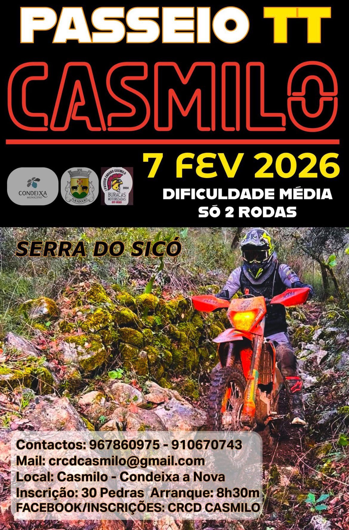 Passeio TT Casmilo