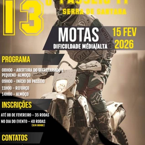 13º Passeio TT Serra de Santana